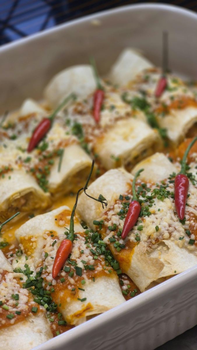 Panquecas gratinadas